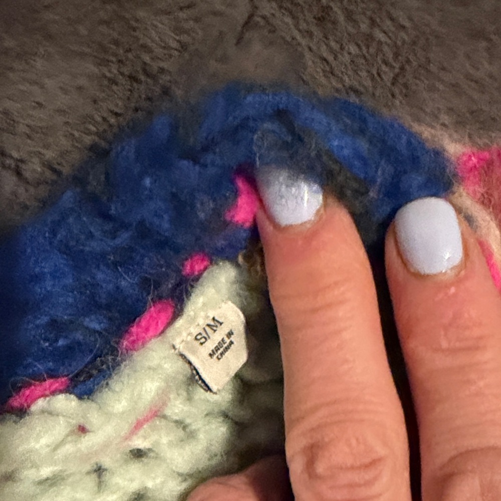 Scotch & Soda Multicolor Patchwork Sweater S/M - image 6